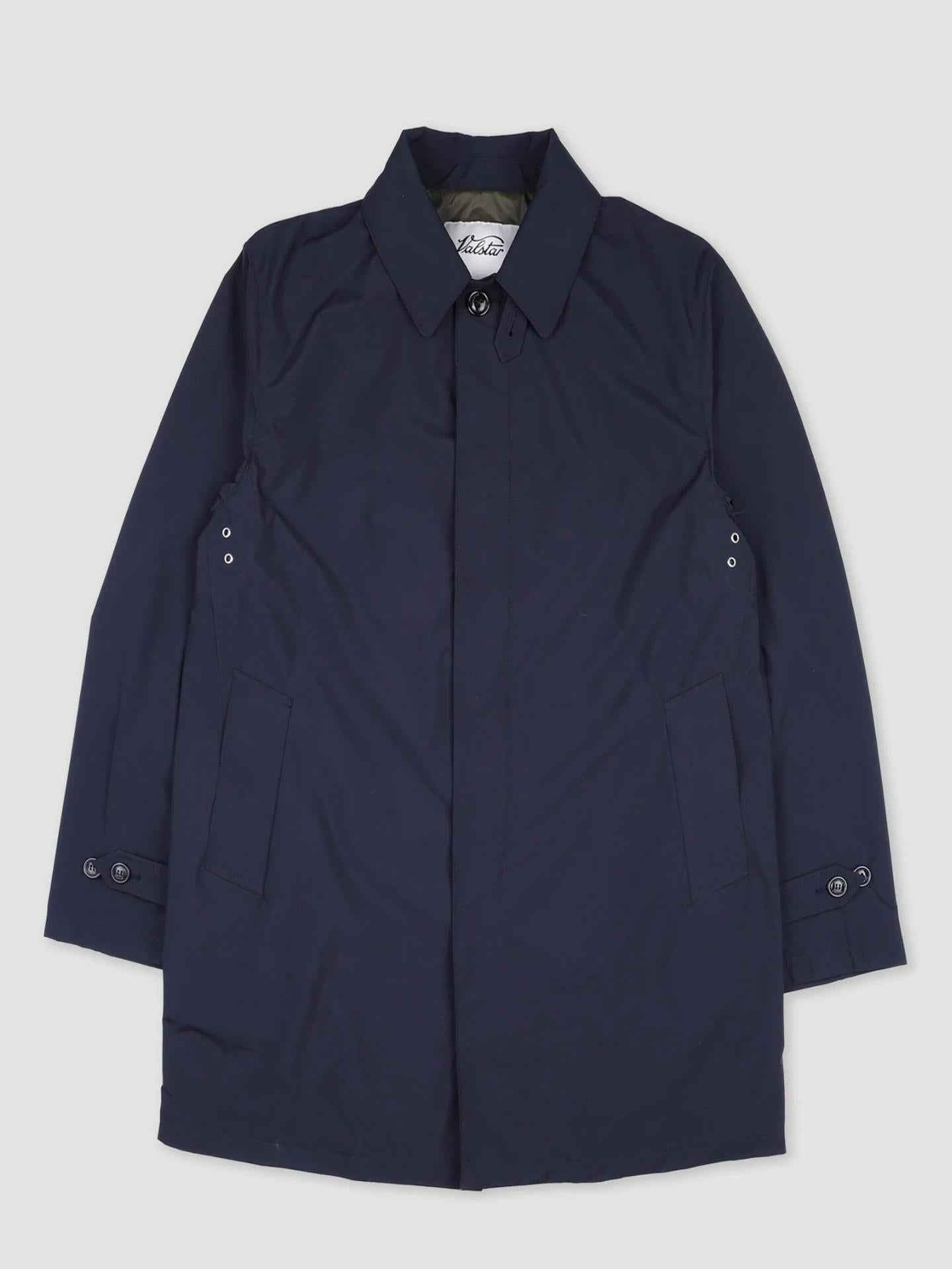 Navy Packable Milano Coat
