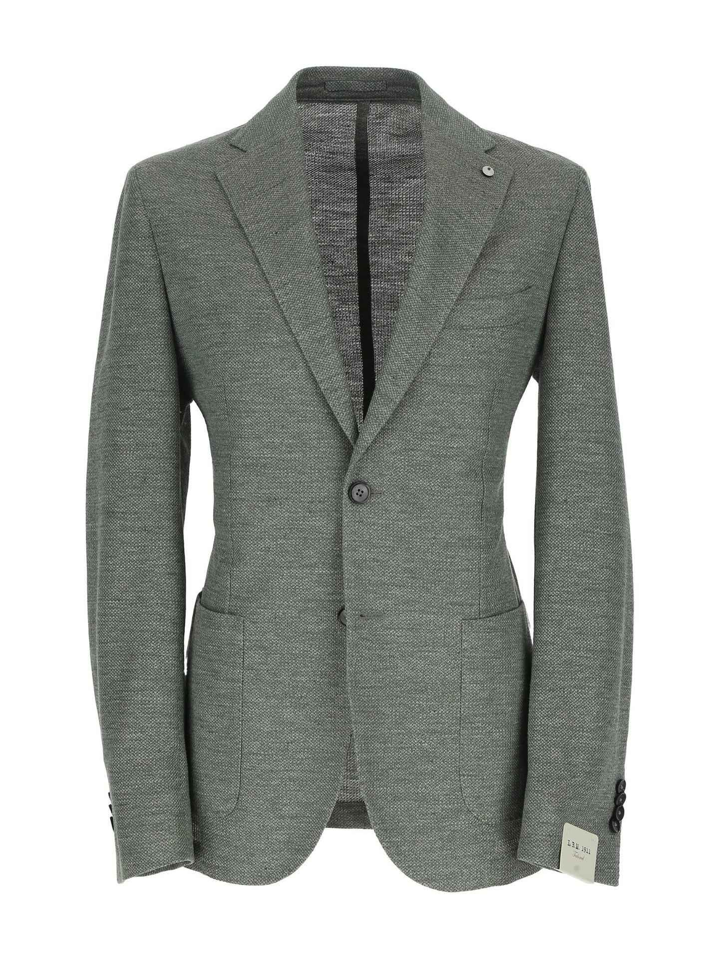 Jersey Blazer i Linnemix
