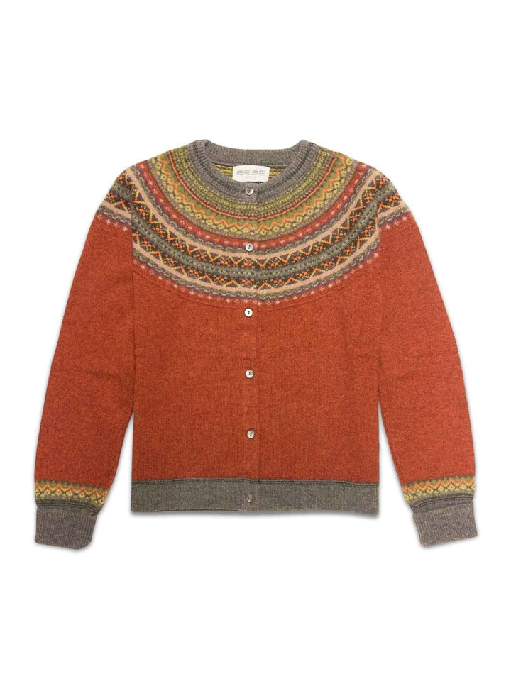 Alpine Fair Isle Short Cardigan