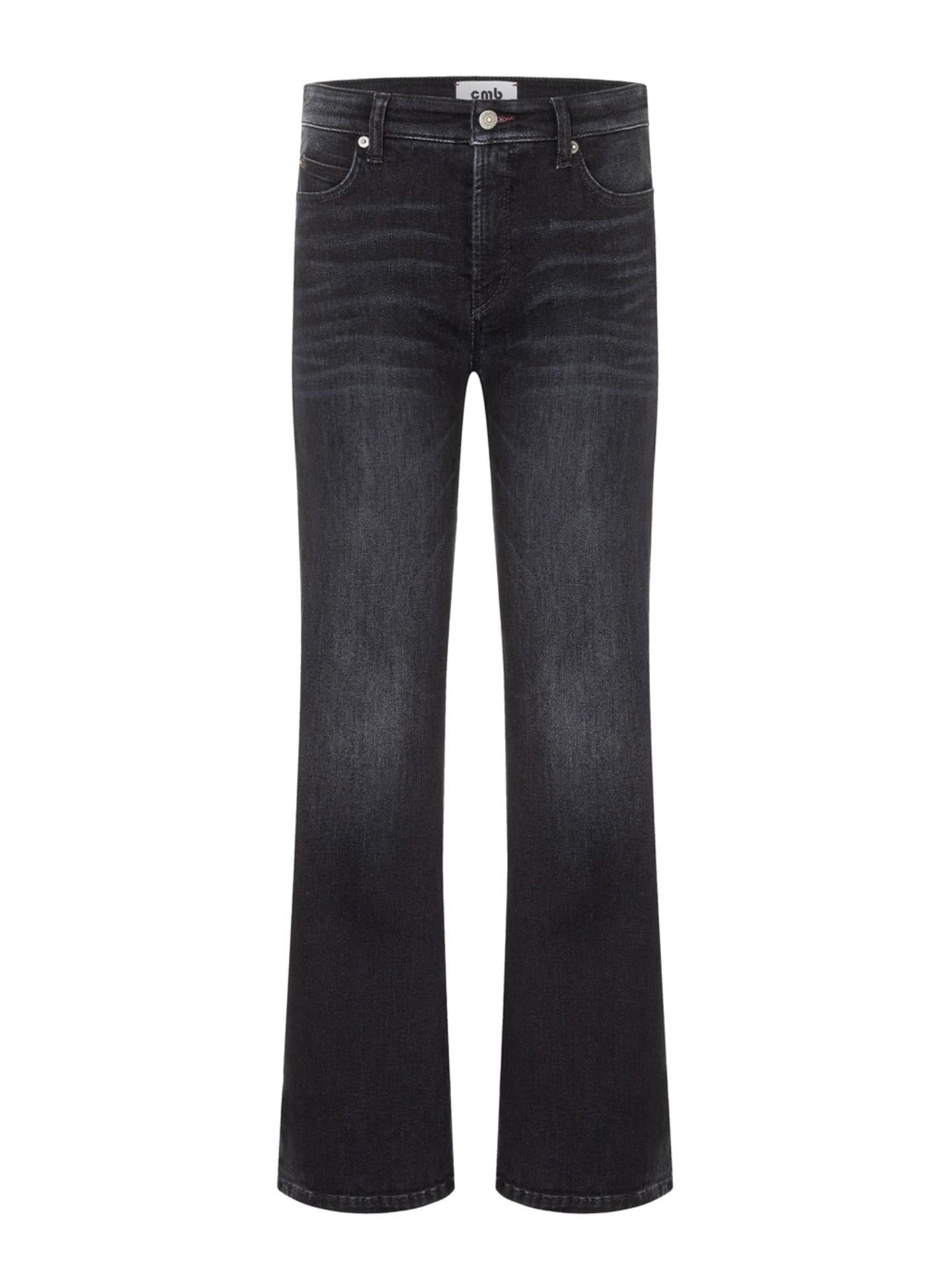 Paris Flared Washed Jeans