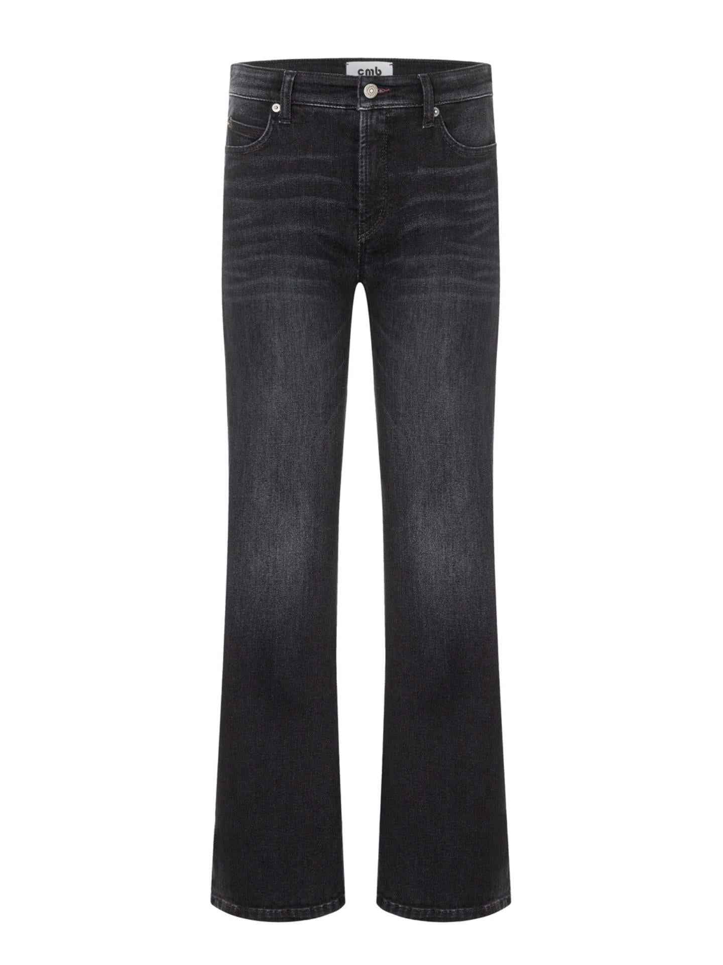 Paris Flared Washed Jeans