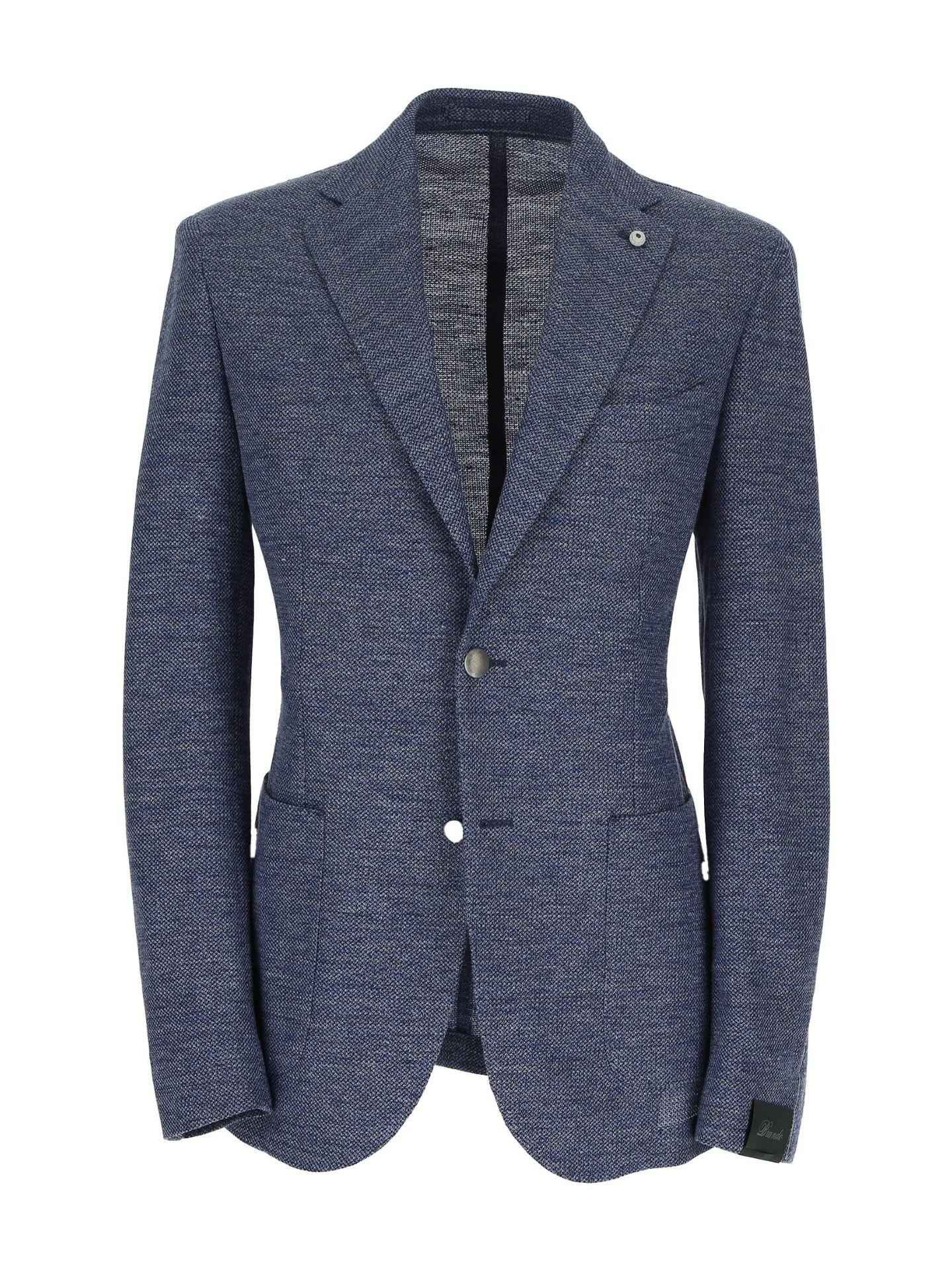 Jersey Blazer i Linnemix