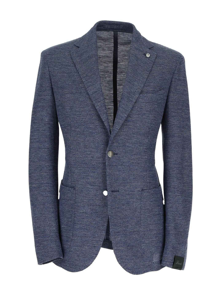 Jersey Blazer i Linnemix