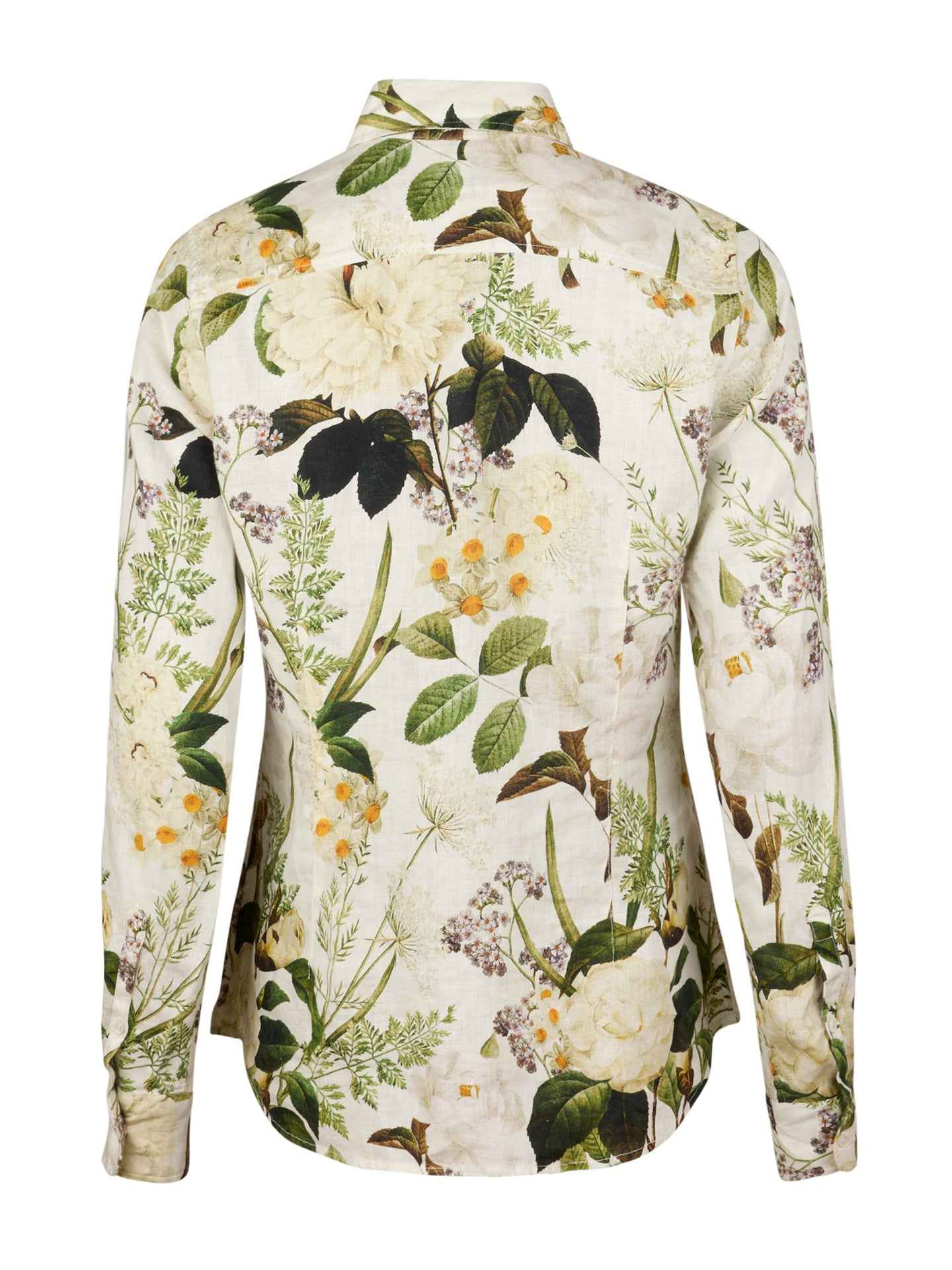 Sofie Regular Mönstrad Linneskjorta