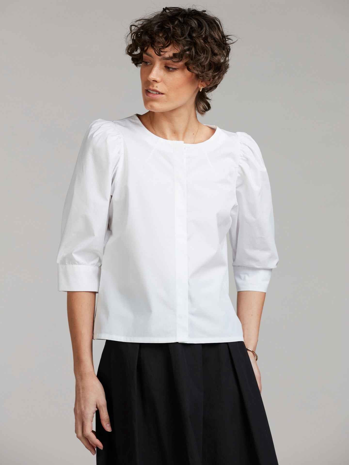 Vit Lykke Blus