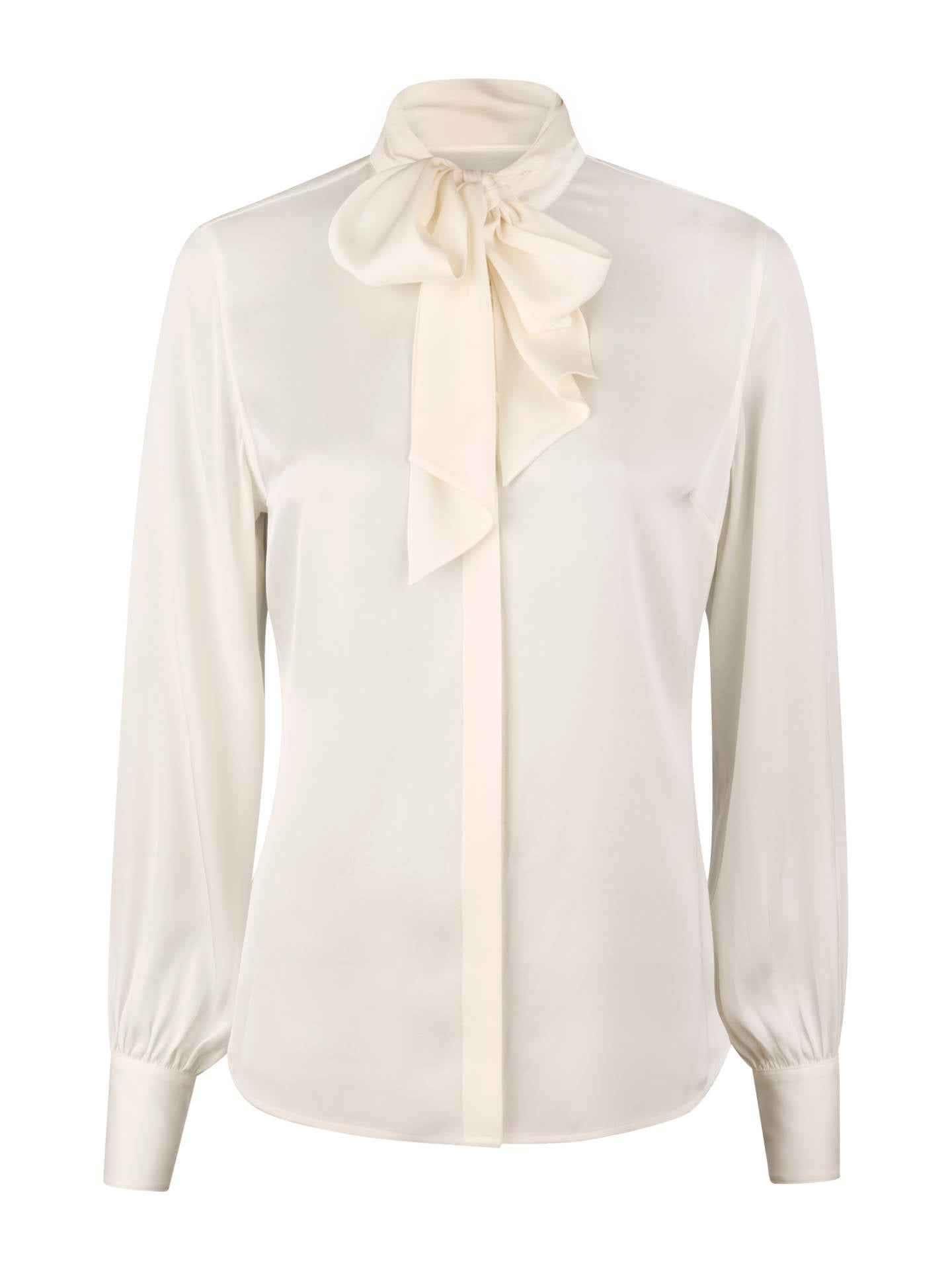 Off-white Selma Siden Knytblus