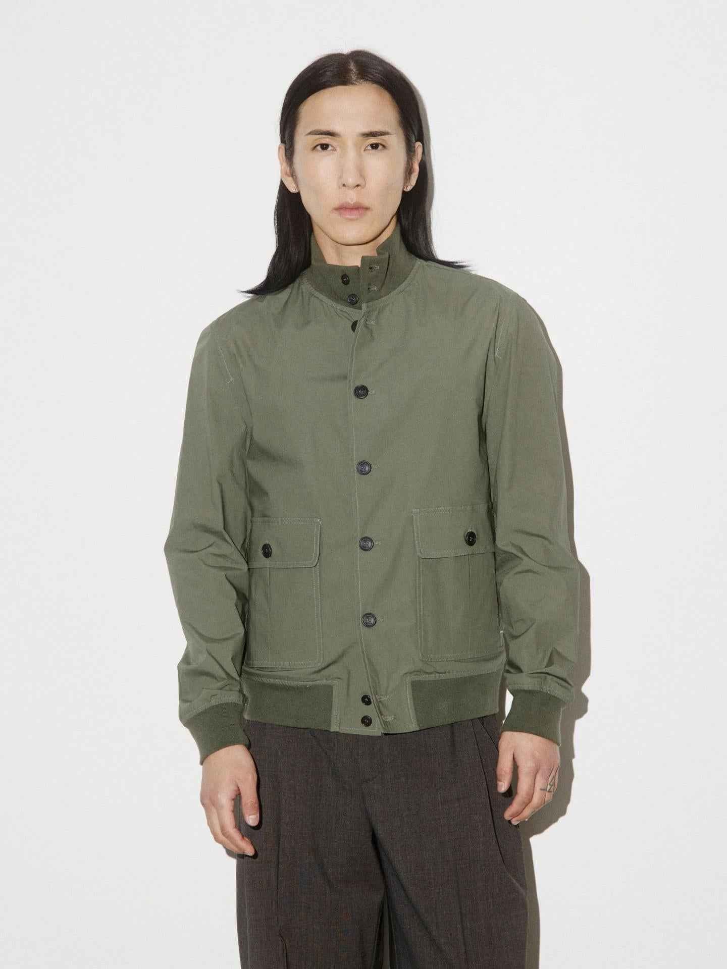 Grön Valstarino Cotton Jacket