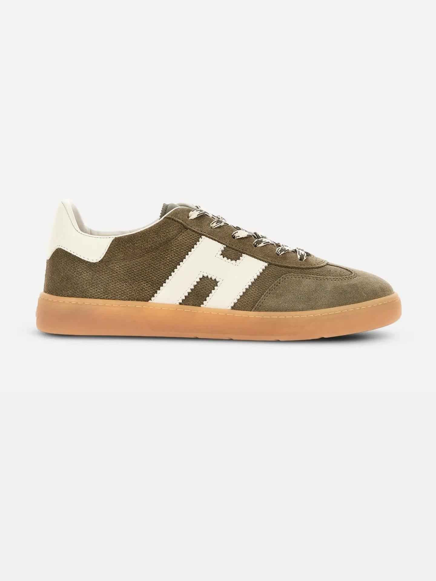 Green Hogan Cool Suede Sneaker