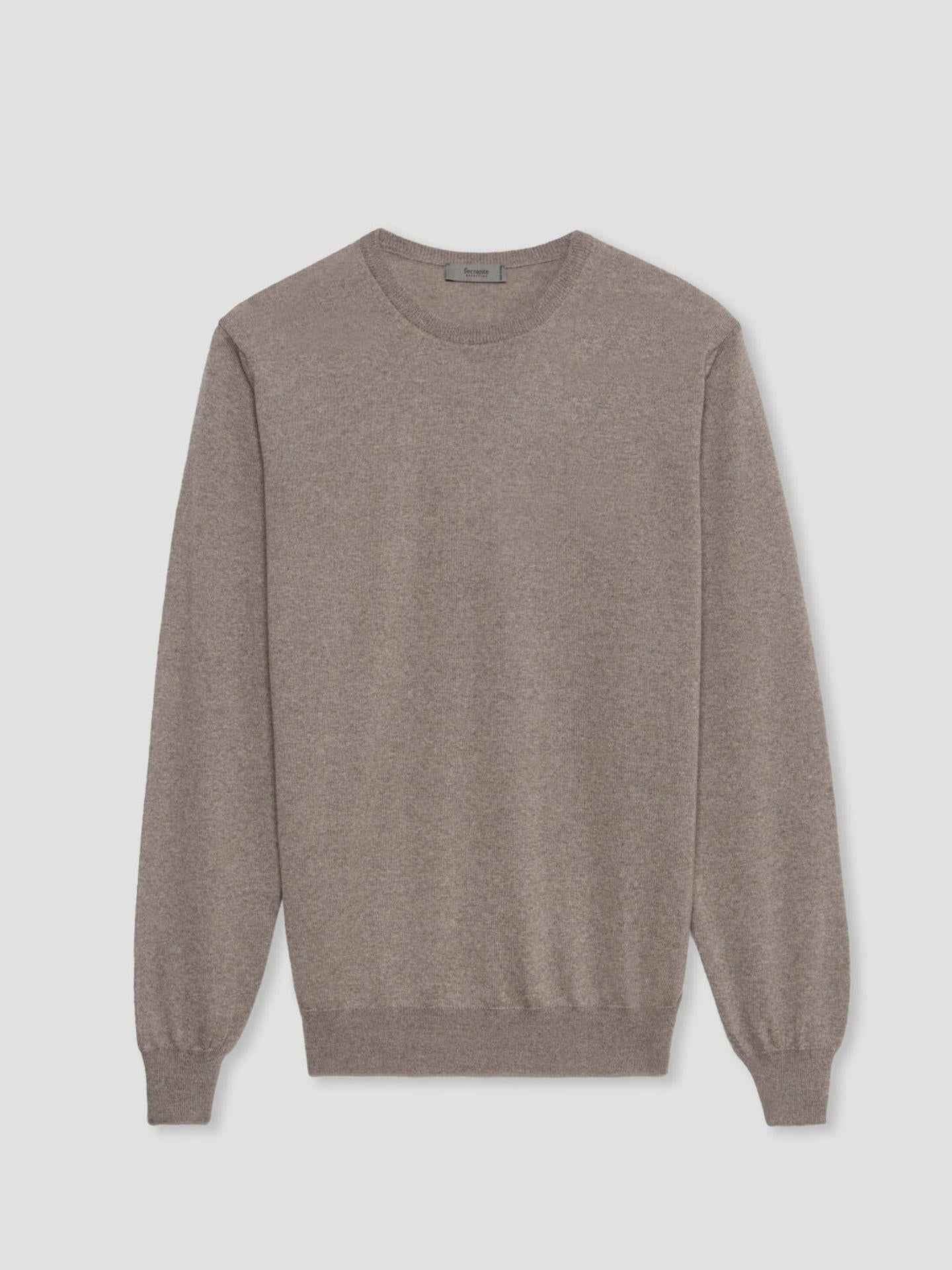 Crew Neck Tröja i Merinoull
