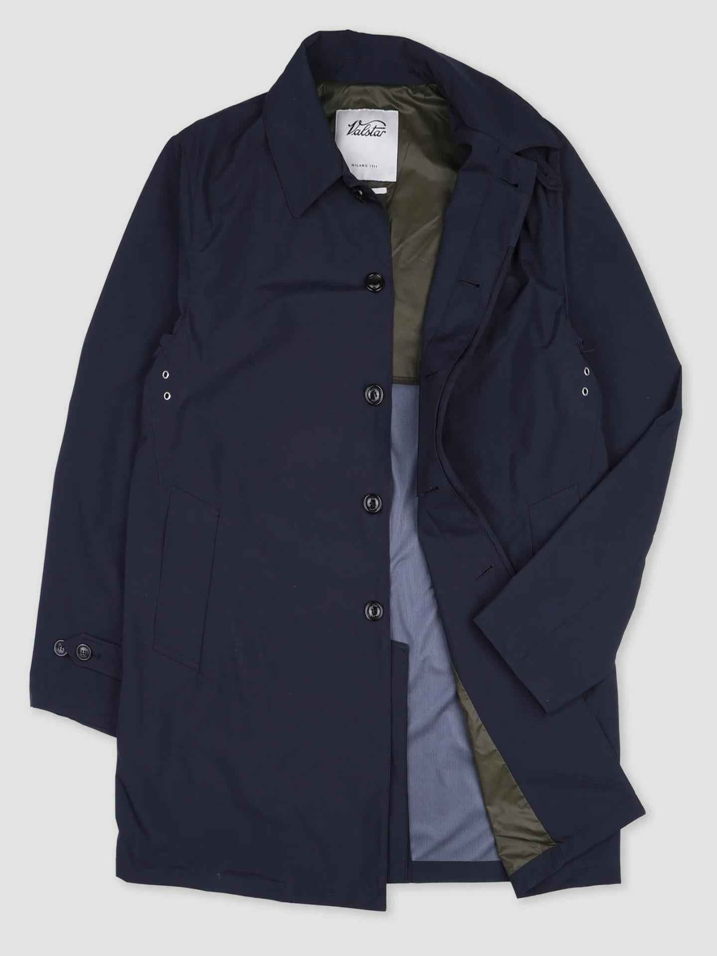 Navy Packable Milano Coat