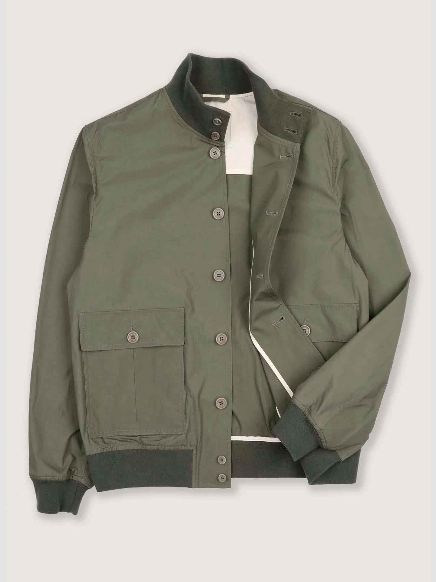 Grön Valstarino Cotton Jacket