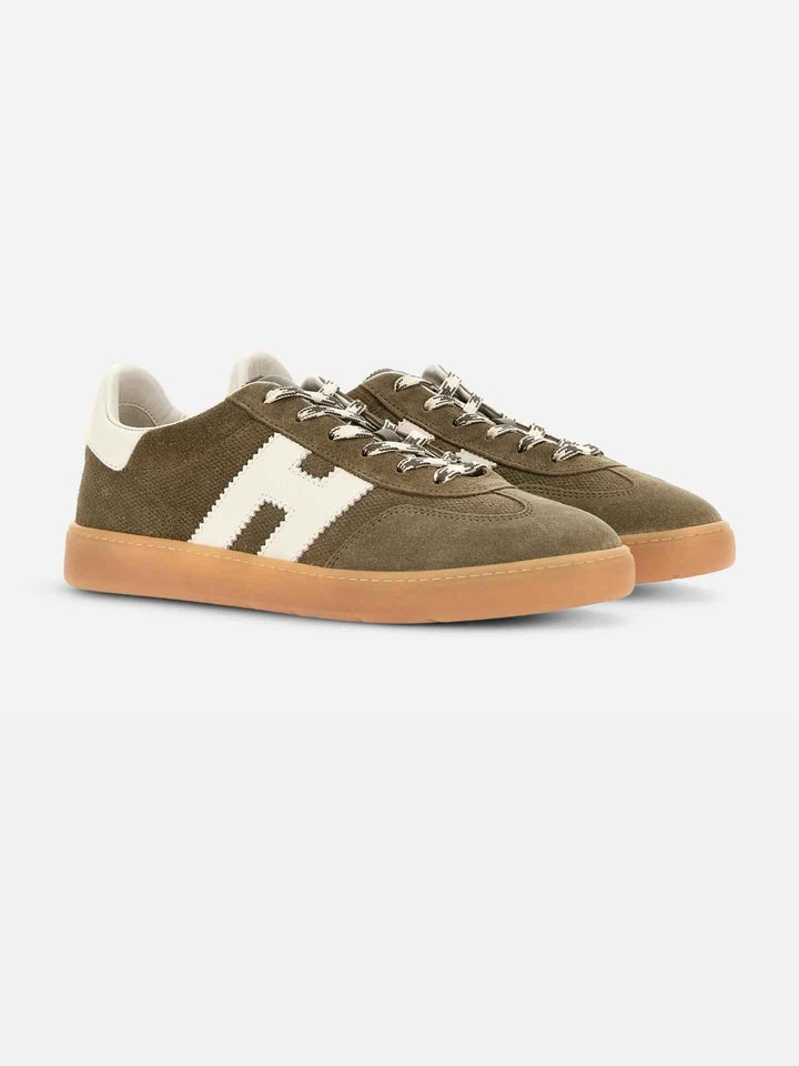 Green Hogan Cool Suede Sneaker