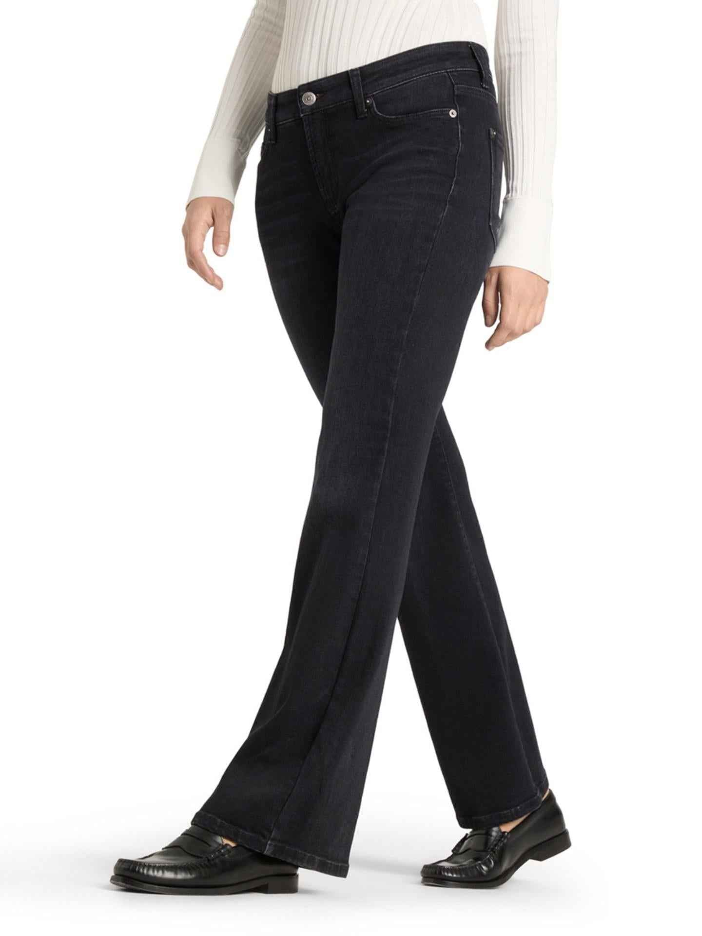 Paris Flared Washed Jeans