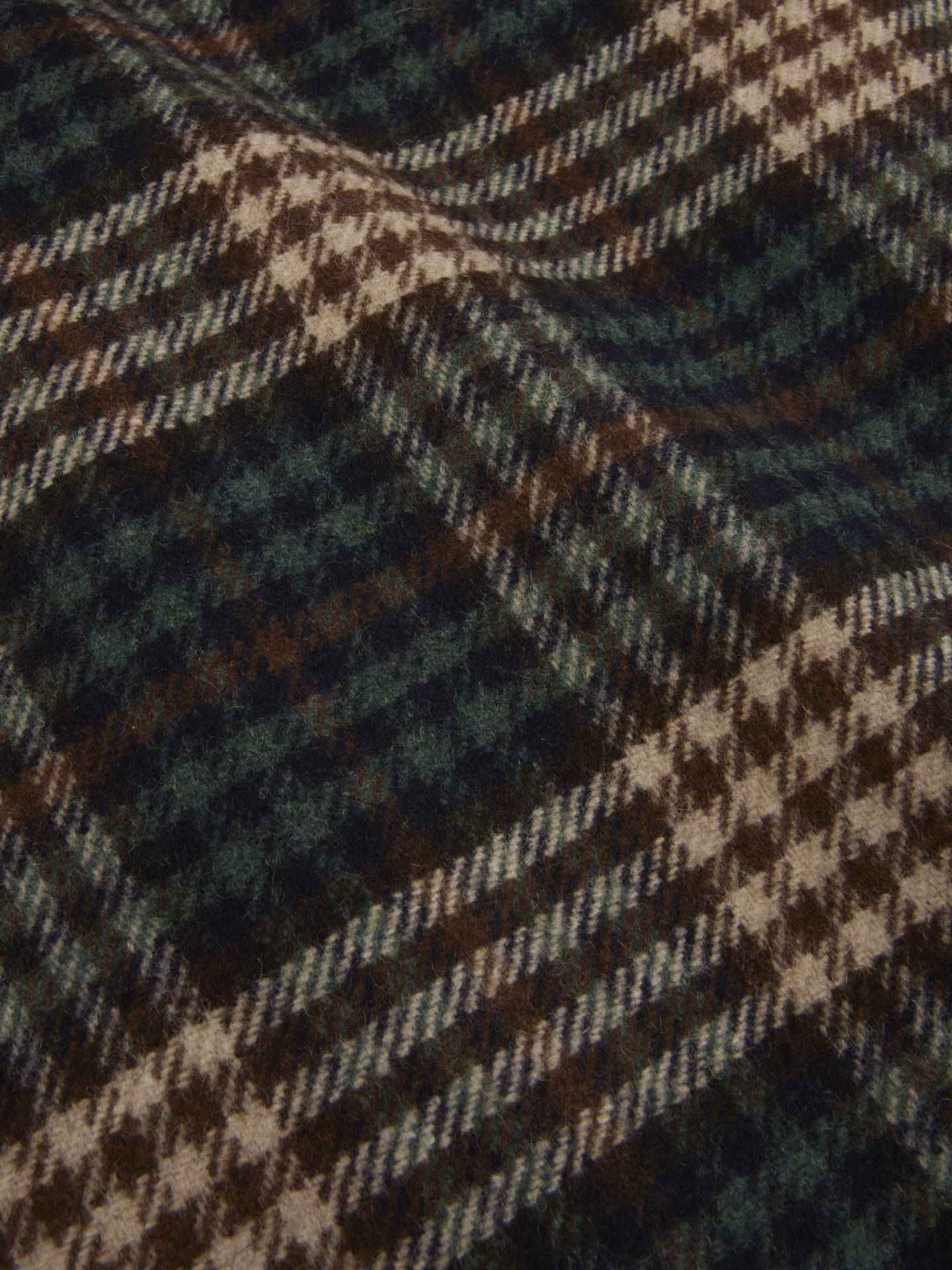 Isadora Knälång Rutig Ullkjol