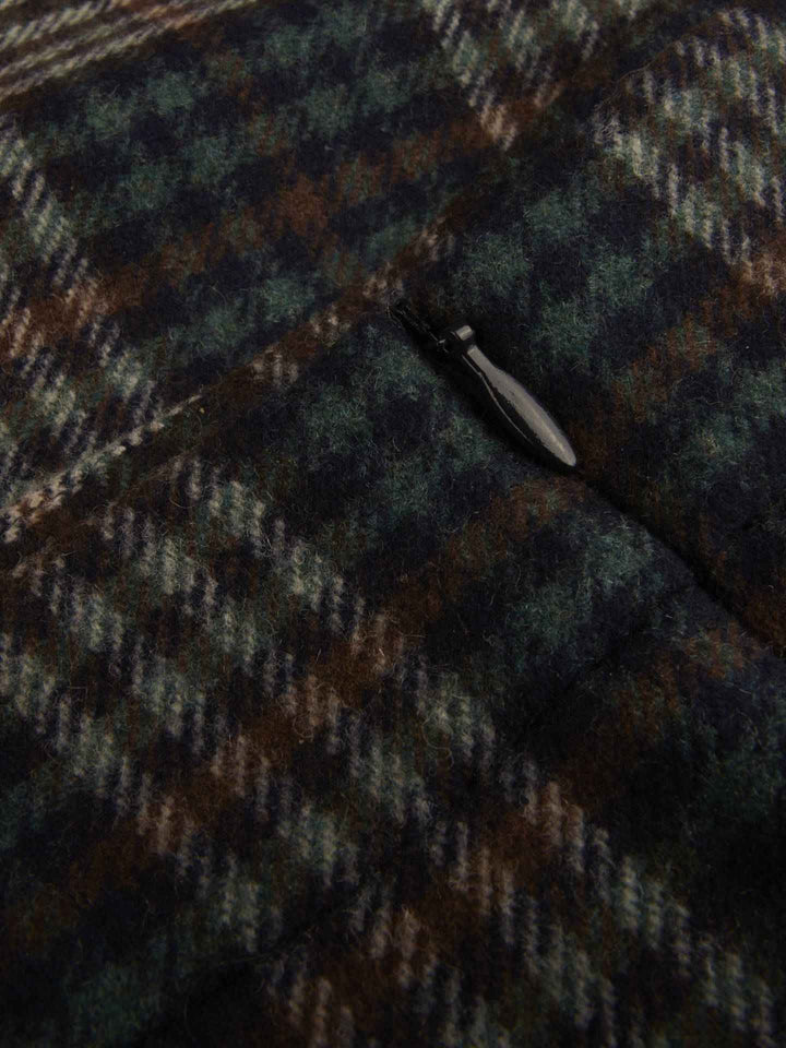 Isadora Knälång Rutig Ullkjol