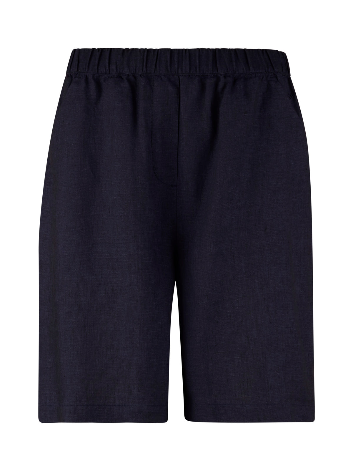 Marinblå Joy Linneshorts - Stenströms