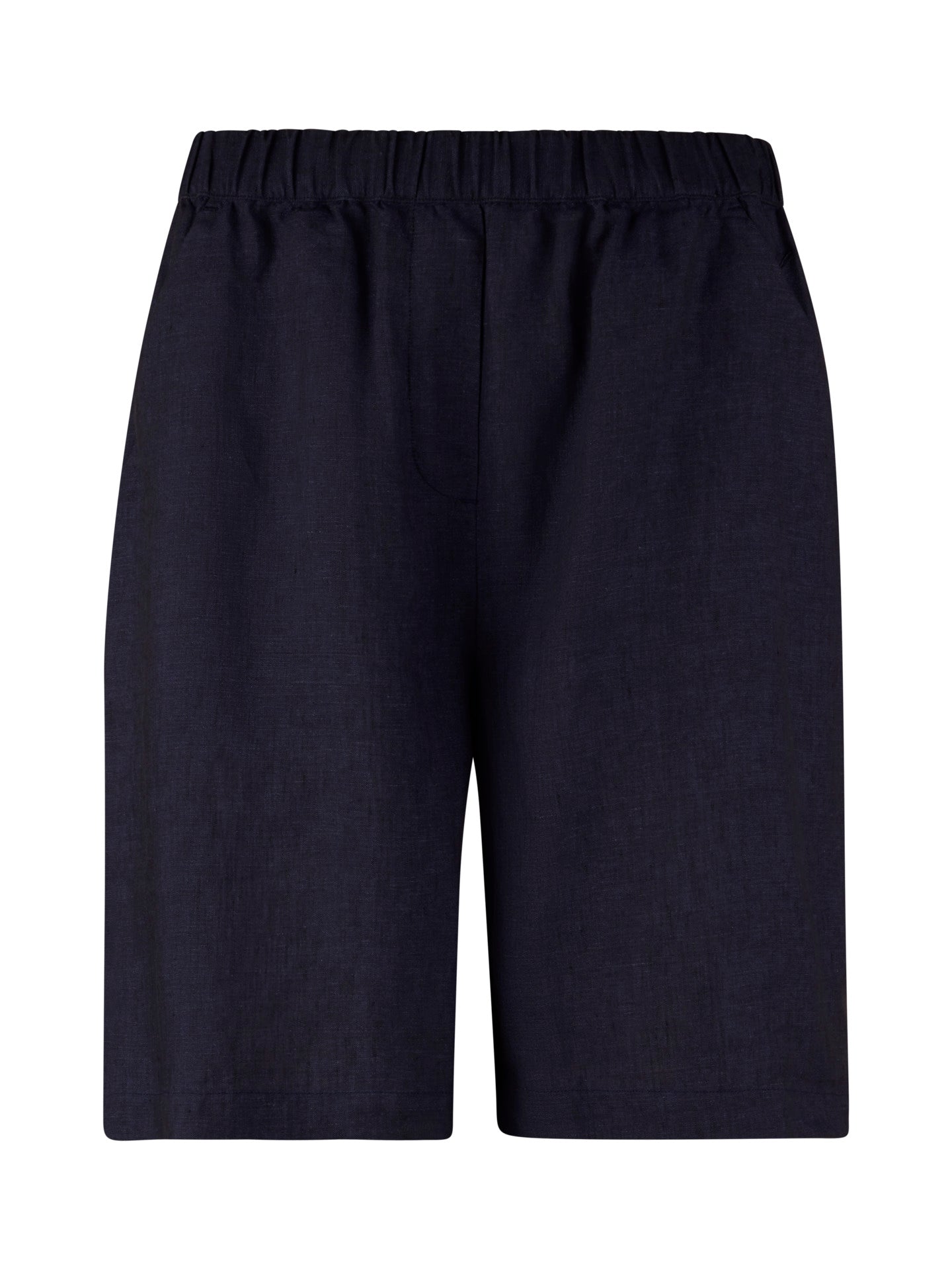 Marinblå Joy Linneshorts - Stenströms