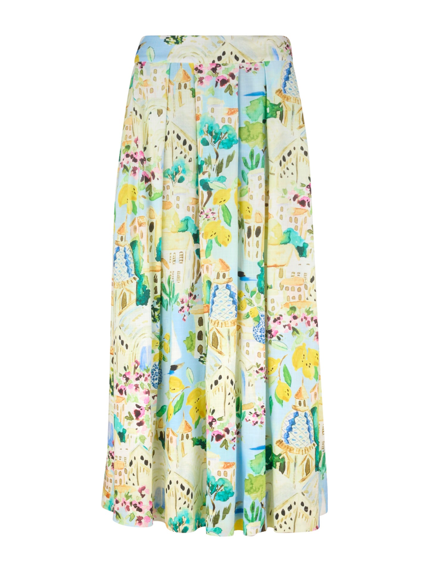 Kathryn Mönstrad Kjol i Viskos - Stenströms