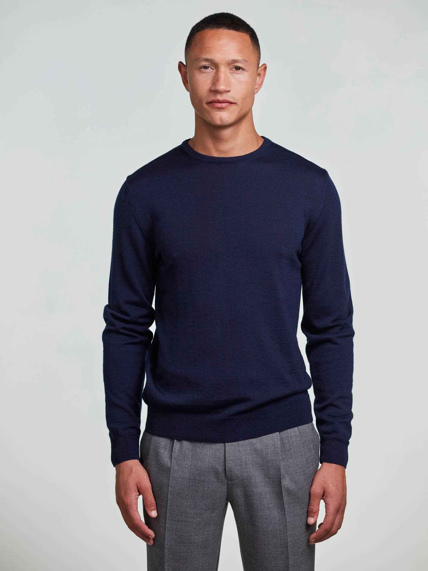 Crew Neck Merinoull Tröja