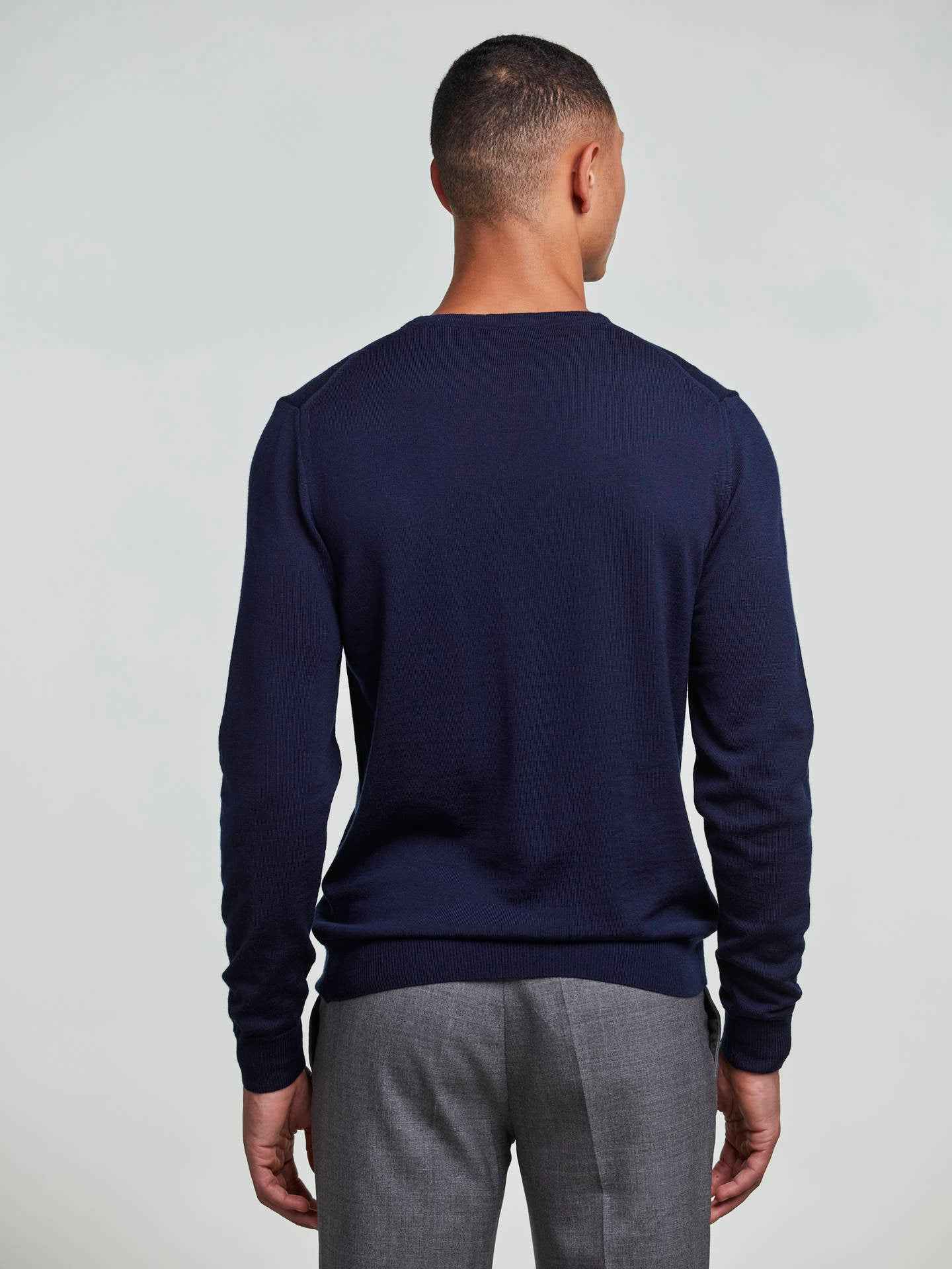 Crew Neck Merinoull Tröja