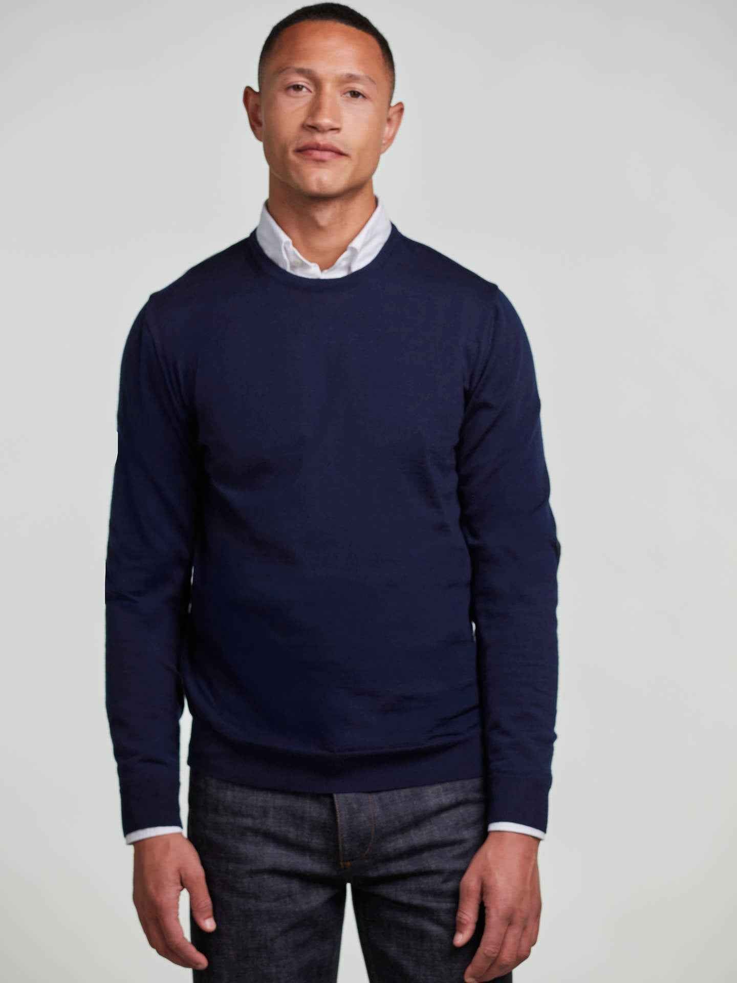 Crew Neck Merinoull Tröja