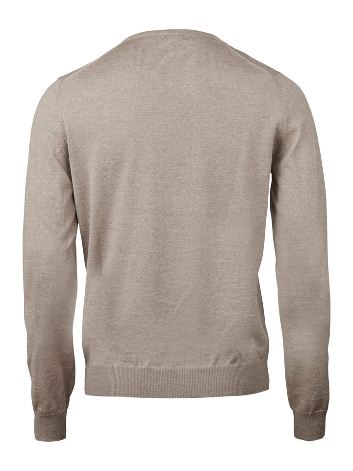 Crew Neck Merinoull Tröja - Stenströms Store