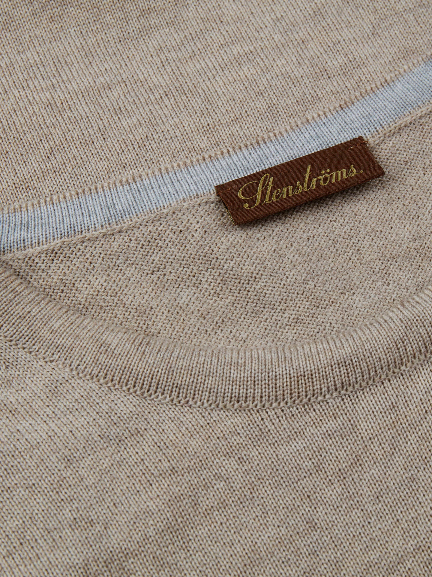 Crew Neck Merinoull Tröja - Stenströms Store