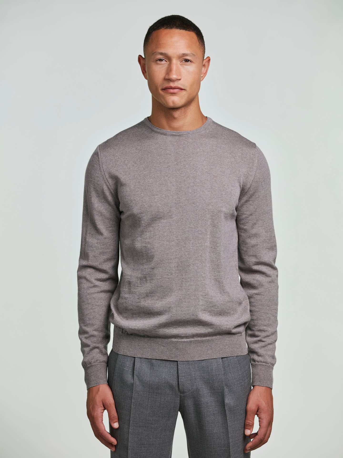 Crew Neck Merinoull Tröja - Stenströms Store