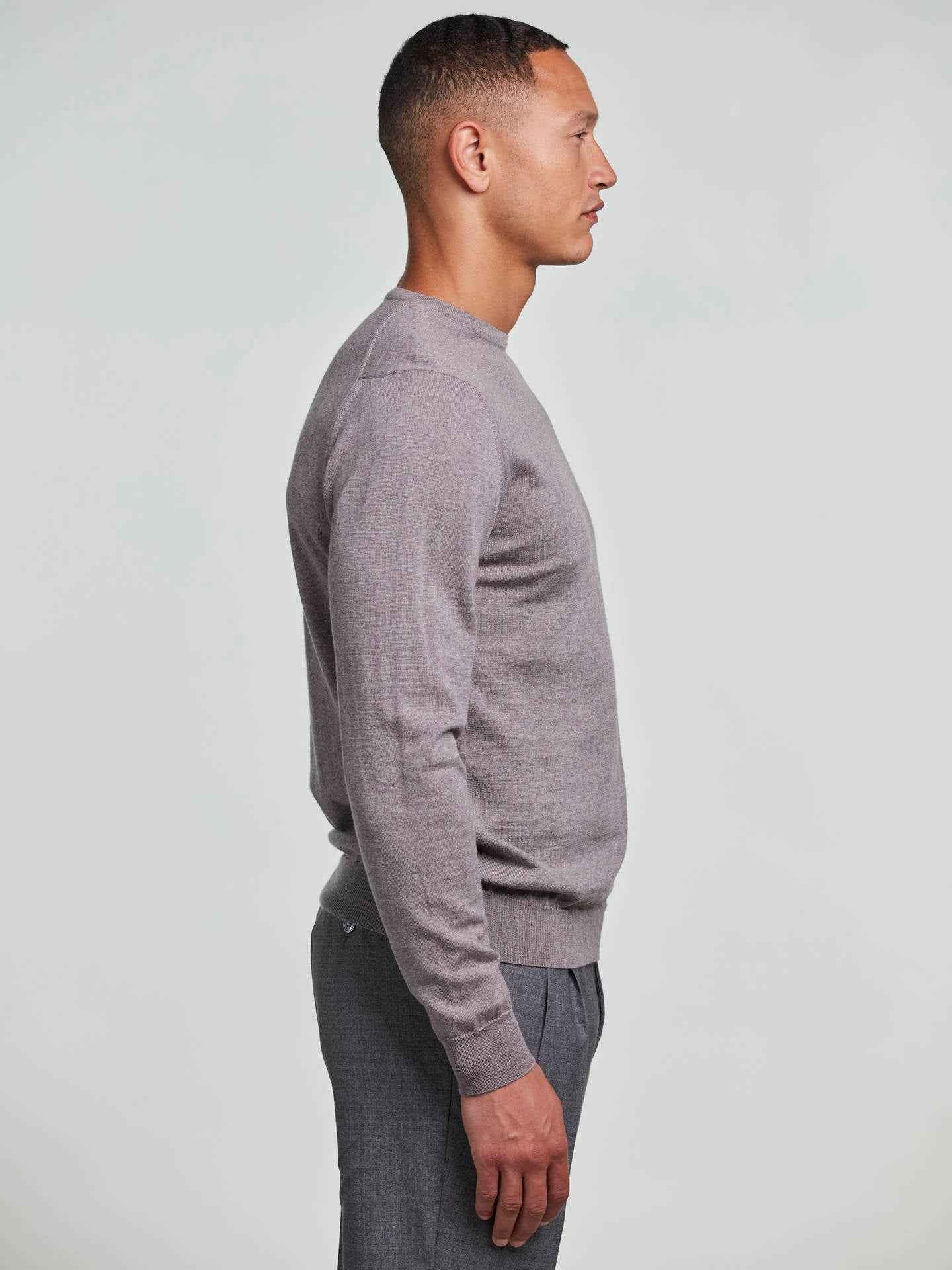 Crew Neck Merinoull Tröja