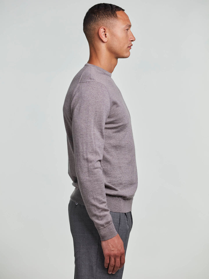 Crew Neck Merinoull Tröja - Stenströms Store