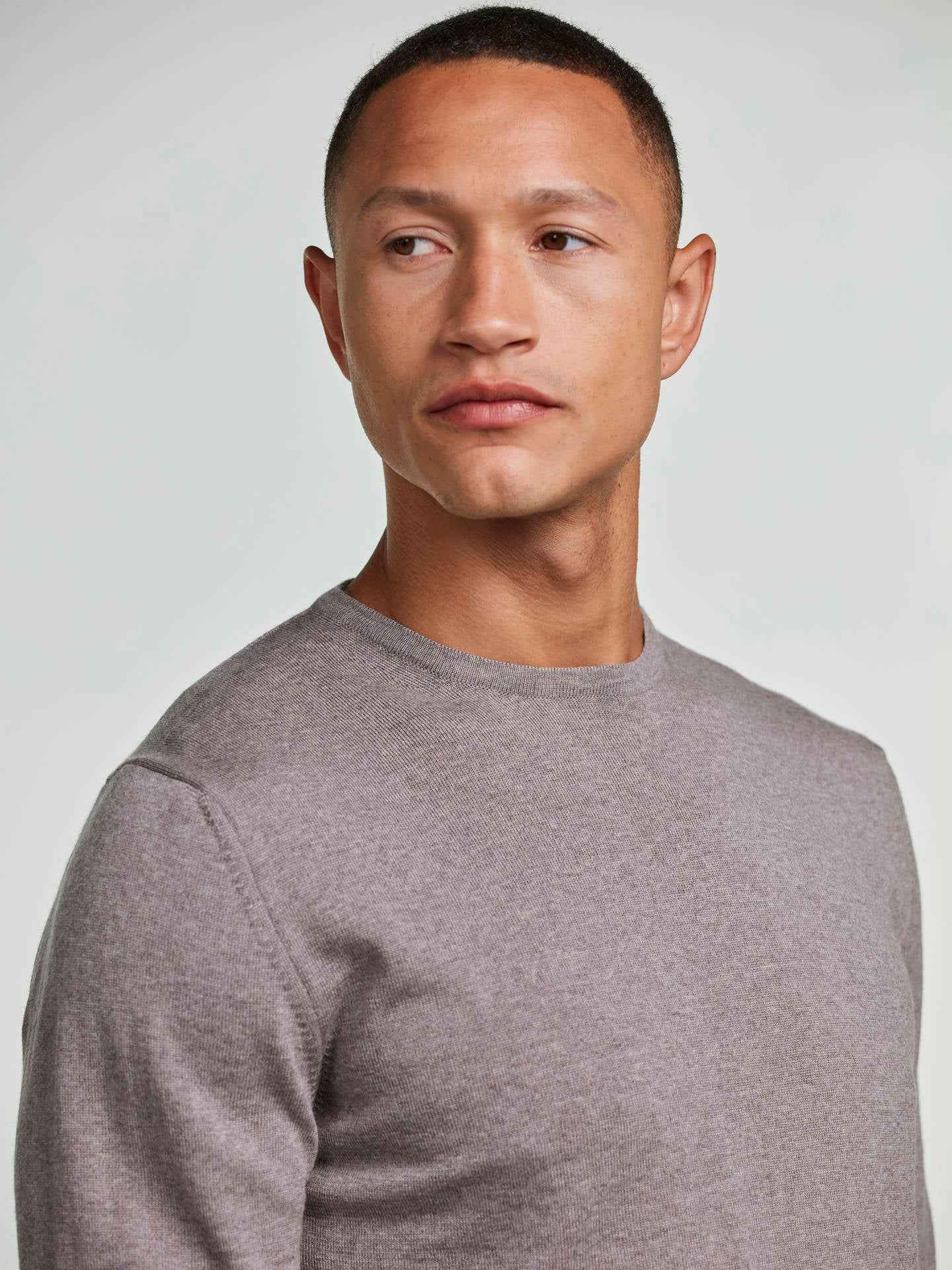 Crew Neck Merinoull Tröja