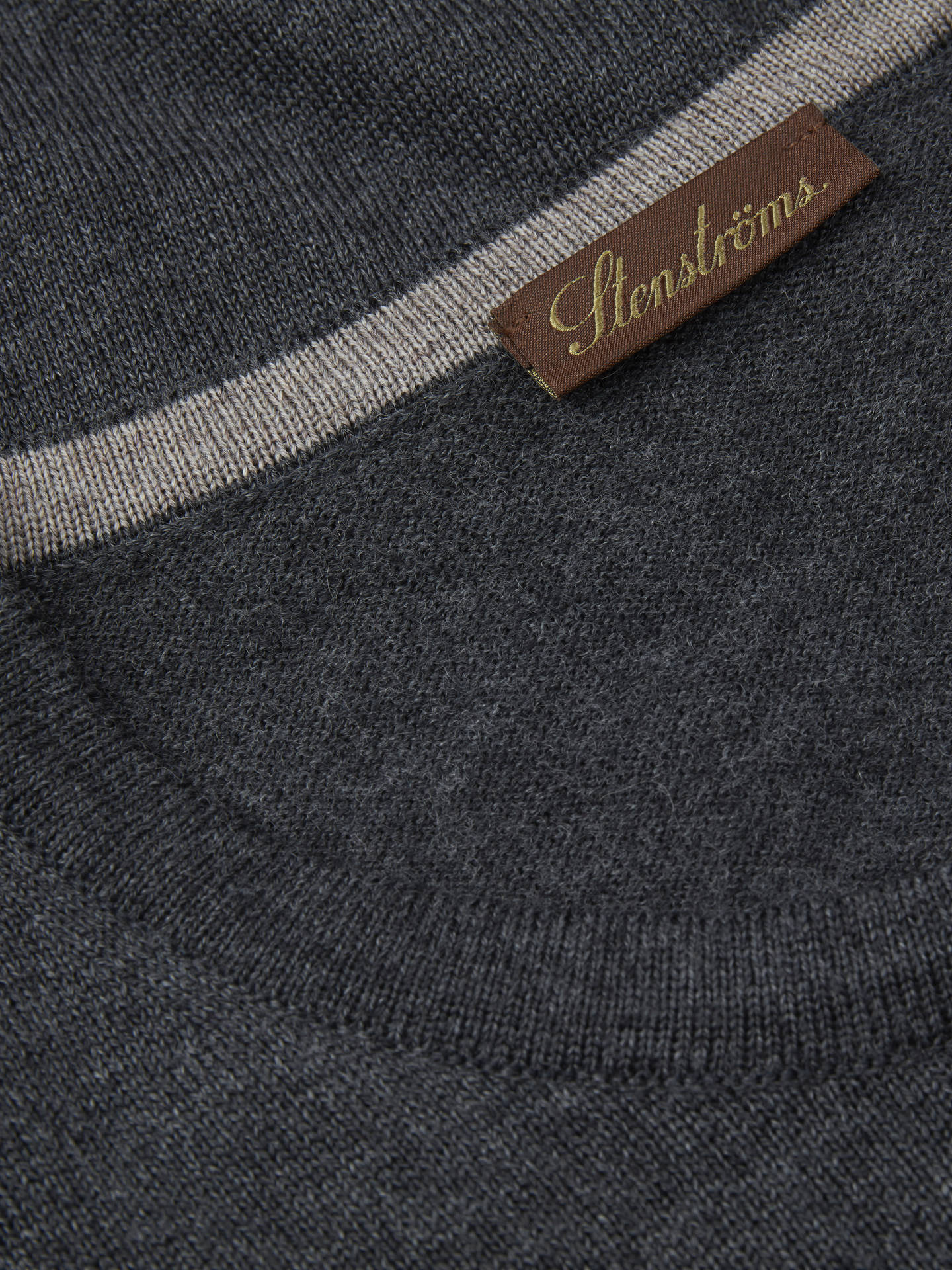 Crew Neck Merinoull Tröja - Stenströms Store