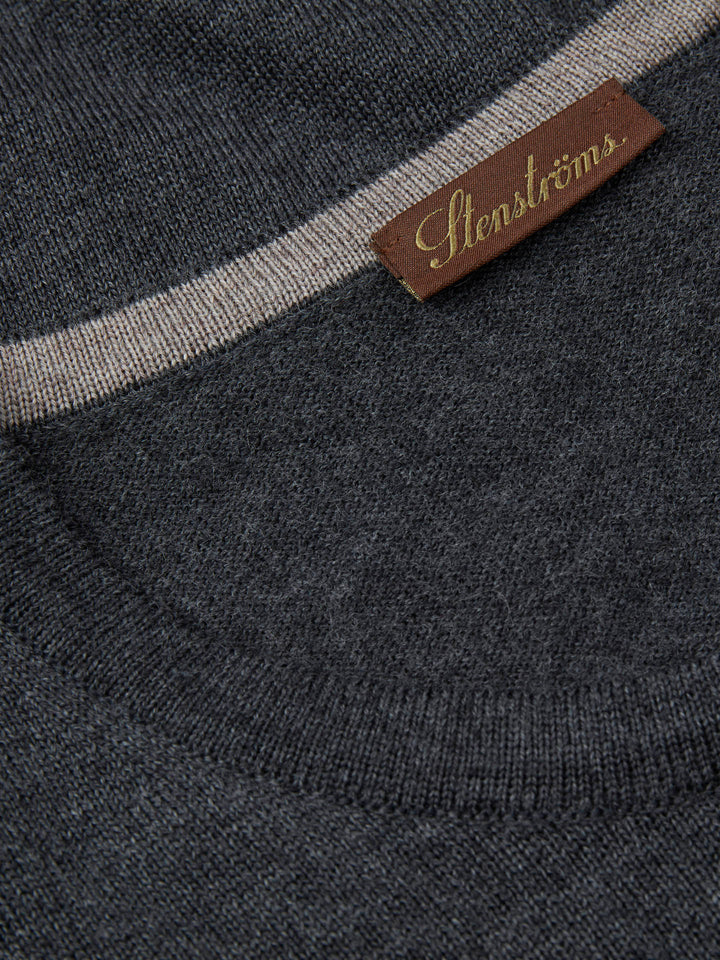 Crew Neck Merinoull Tröja - Stenströms Store