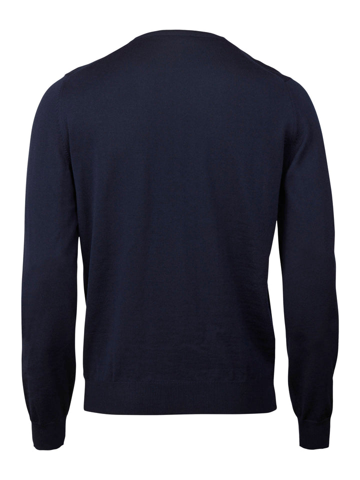 V-hals Merinoull Tröja - Stenströms Store