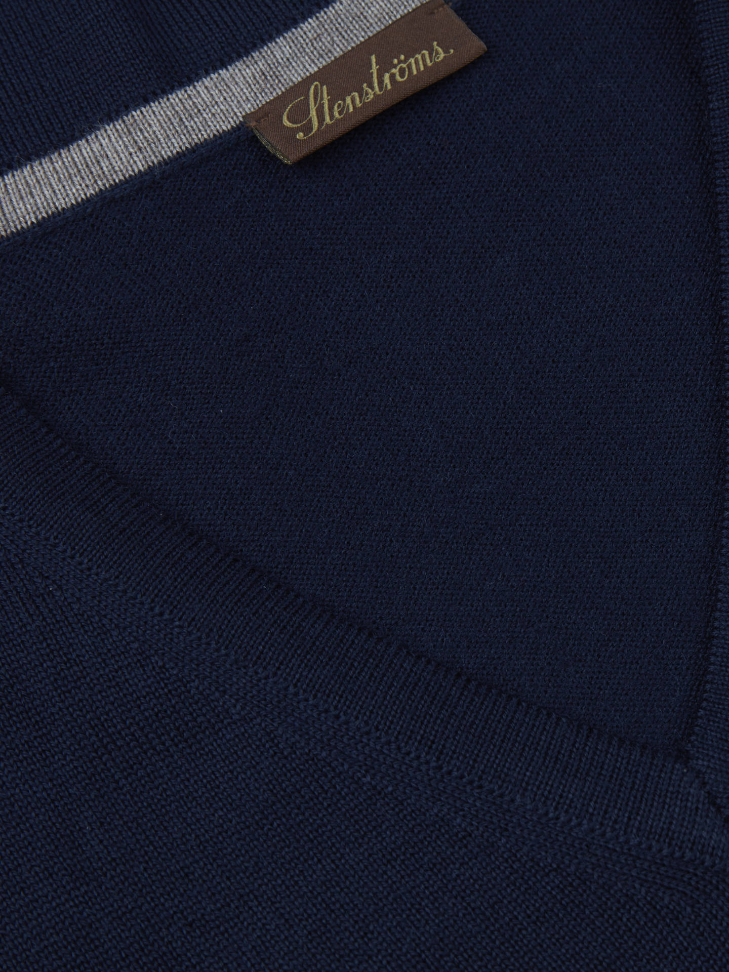 V-hals Merinoull Tröja - Stenströms Store