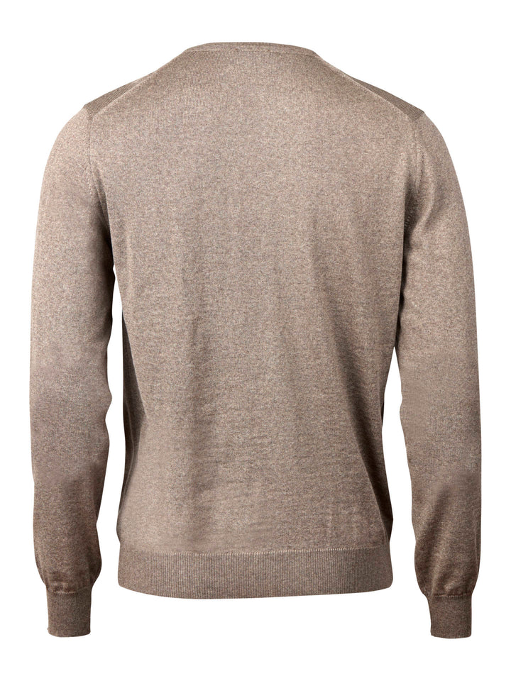 V-hals Merinoull Tröja - Stenströms Store