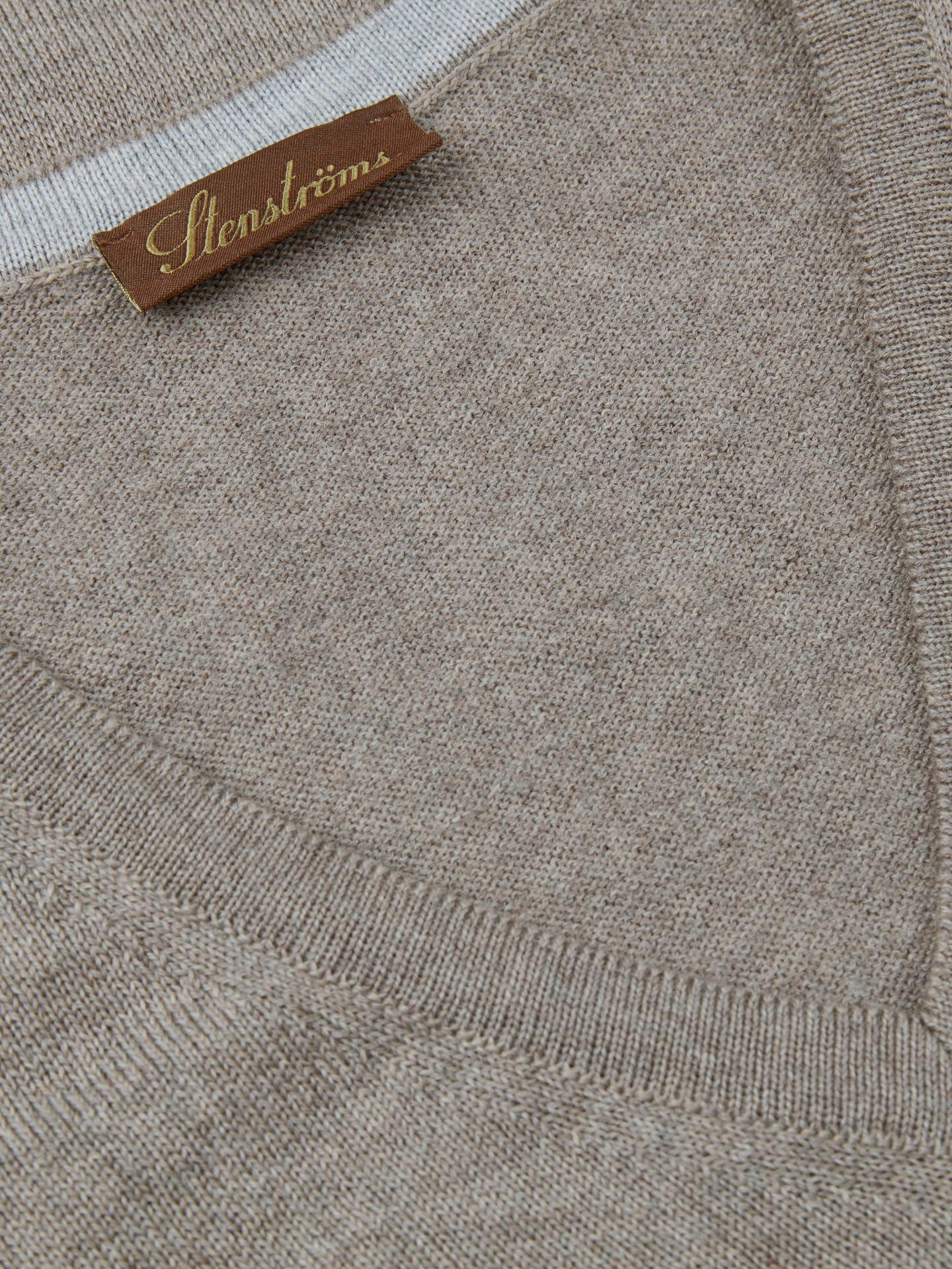 V-hals Merinoull Tröja - Stenströms Store