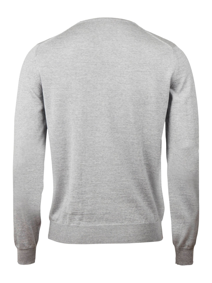 V-hals Merinoull Tröja - Stenströms Store