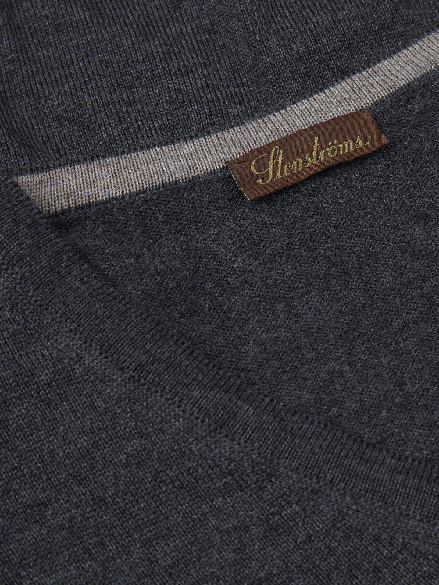 V-hals Merinoull Tröja - Stenströms Store