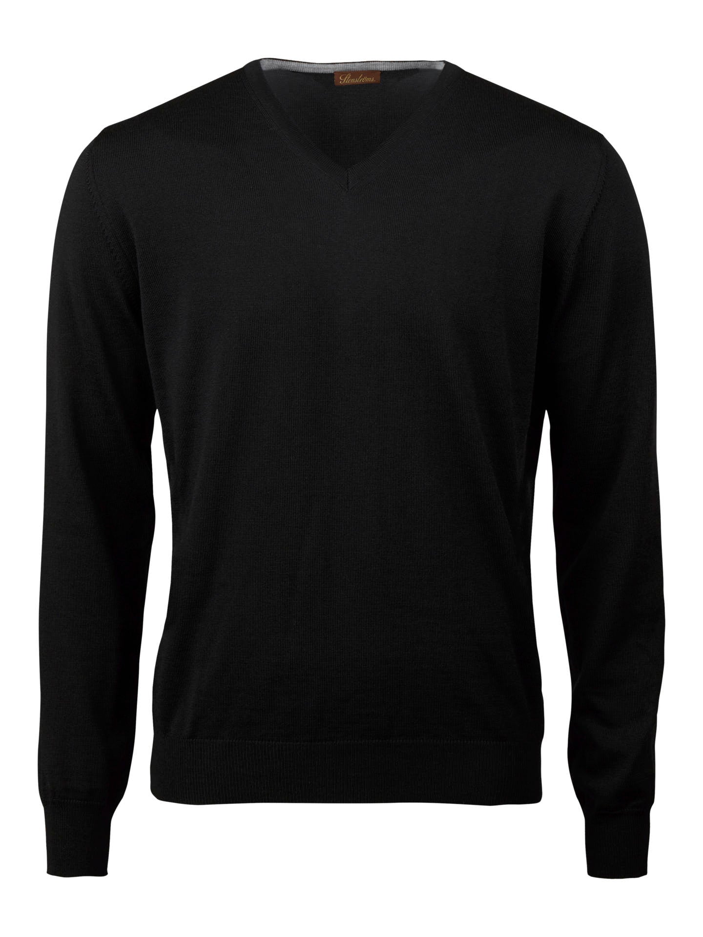 V-hals Merinoull Tröja - Stenströms Store