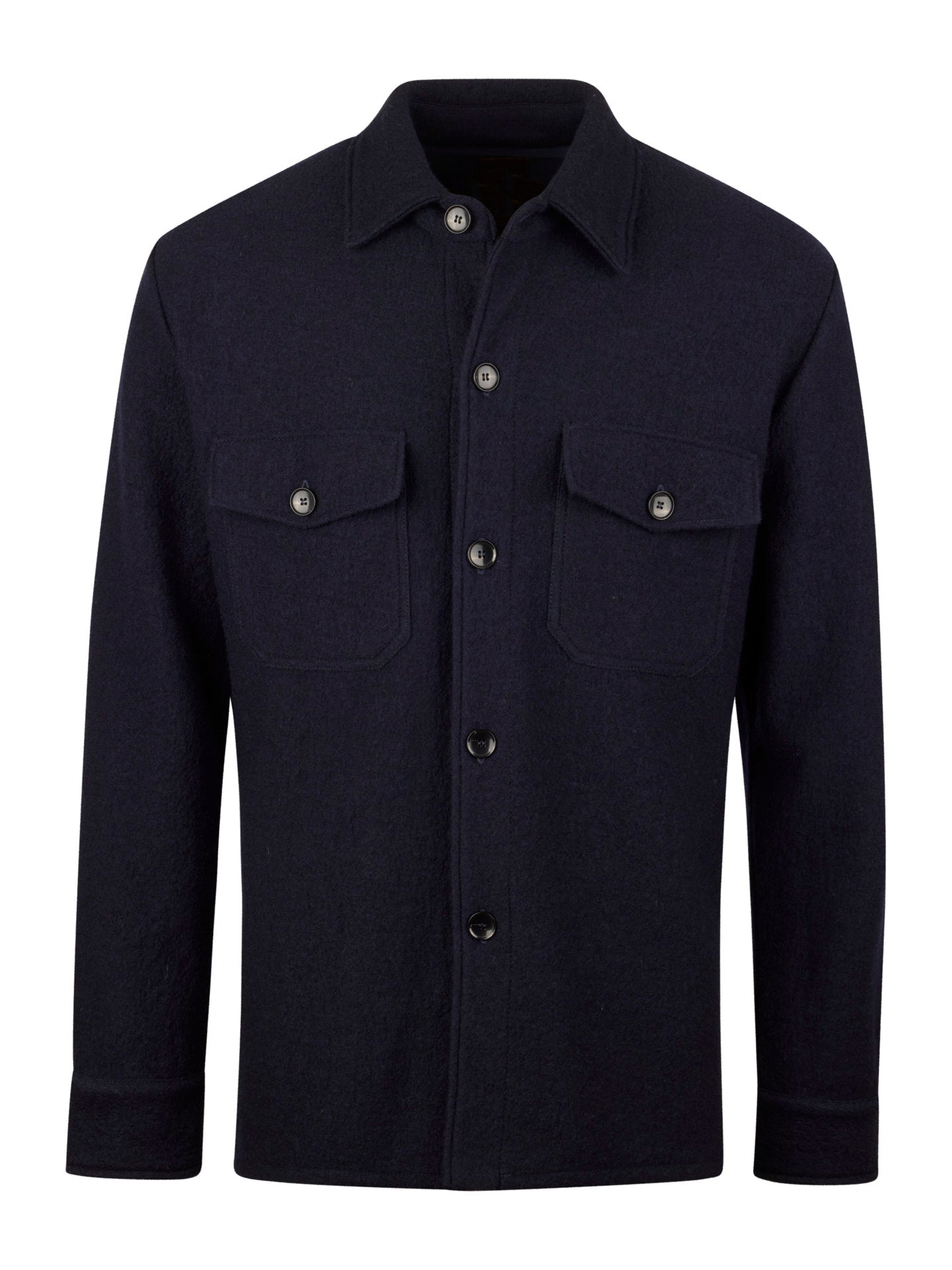 Overshirt i Filtad Ull - Stenströms Store