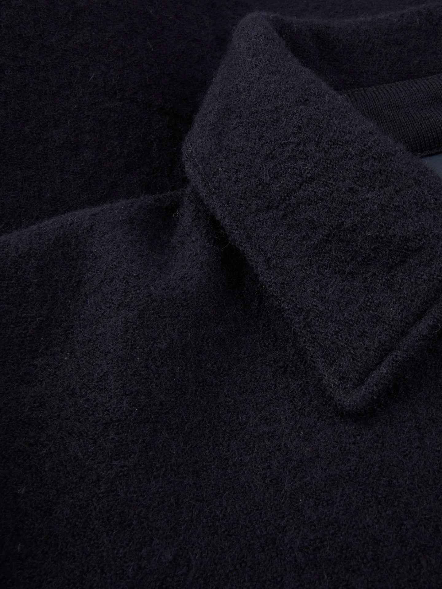 Overshirt i Filtad Ull