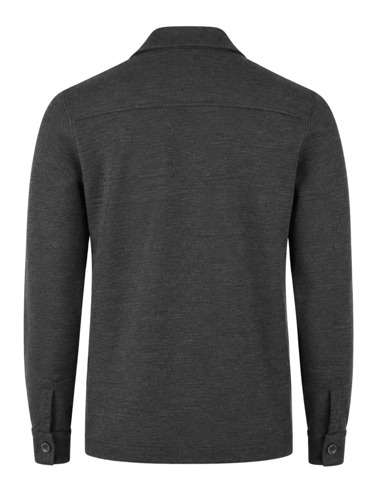 Mörkgrå Milano Knit Overshirt