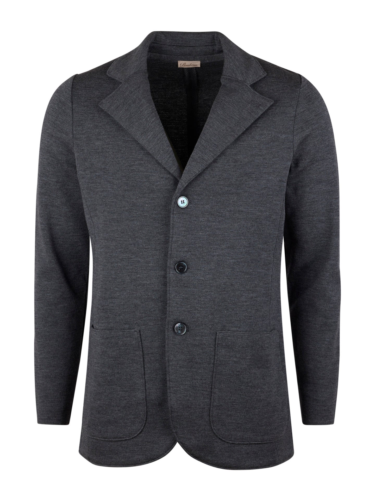 Stenströms - Mörkgrå Stickad Milano Mernio Blazer
