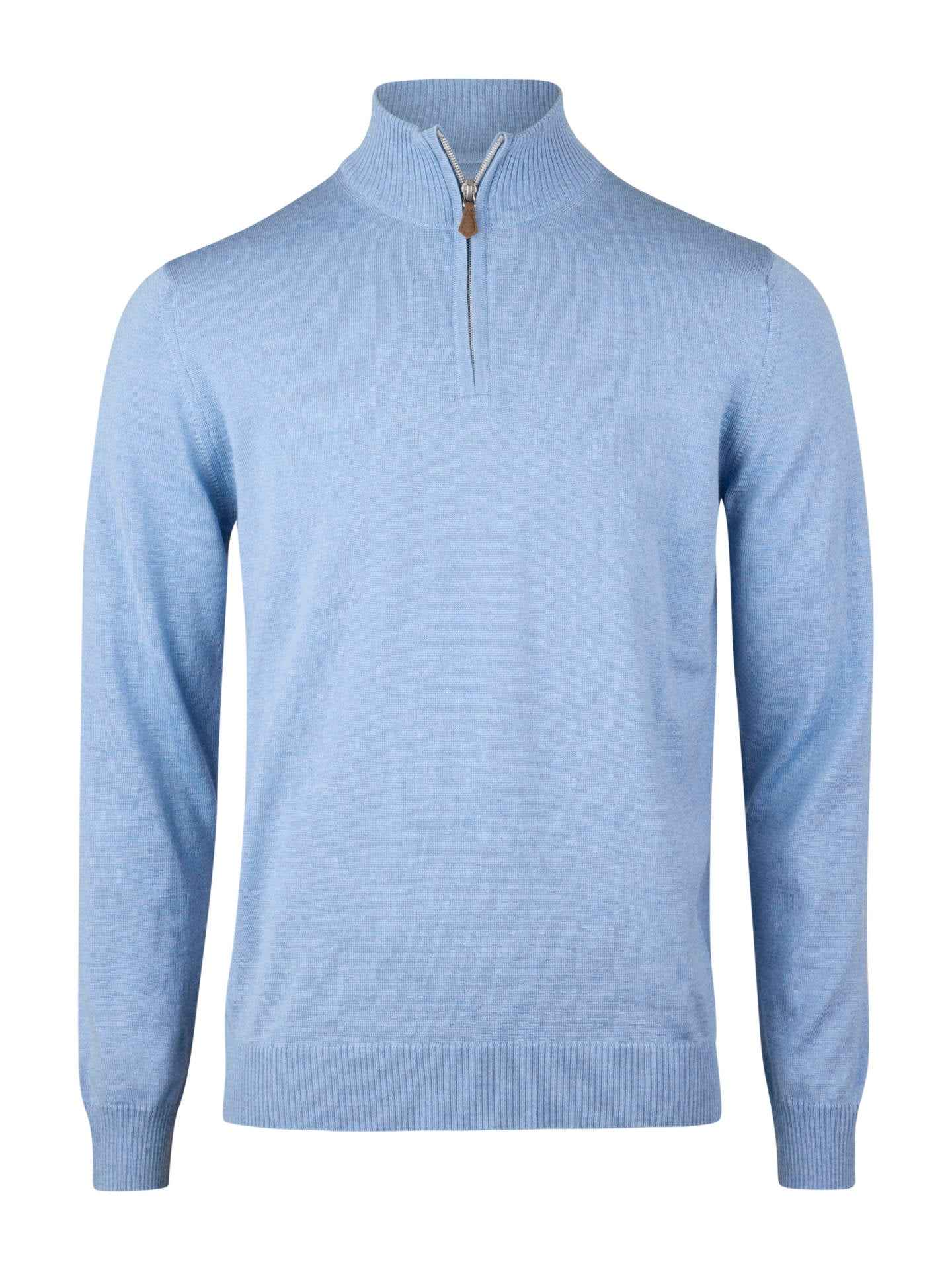 Half Zip Tröja i Merinoull