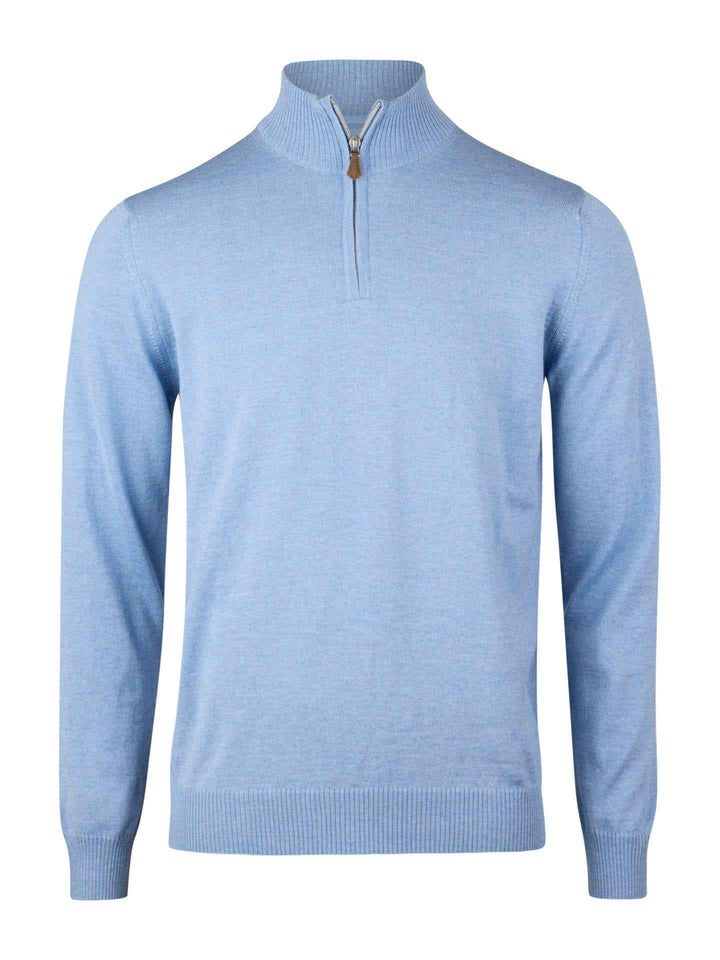 Half Zip Tröja i Merinoull