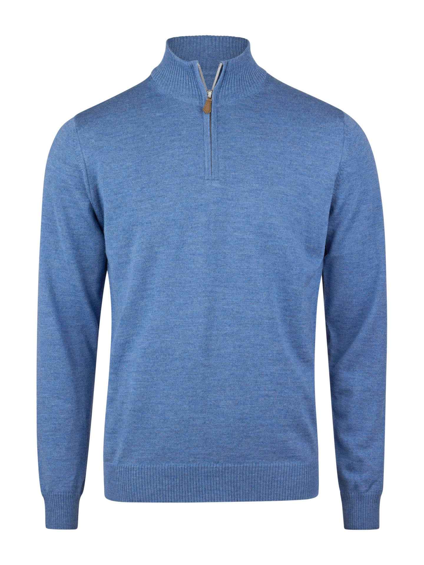 Half Zip Tröja i Merinoull