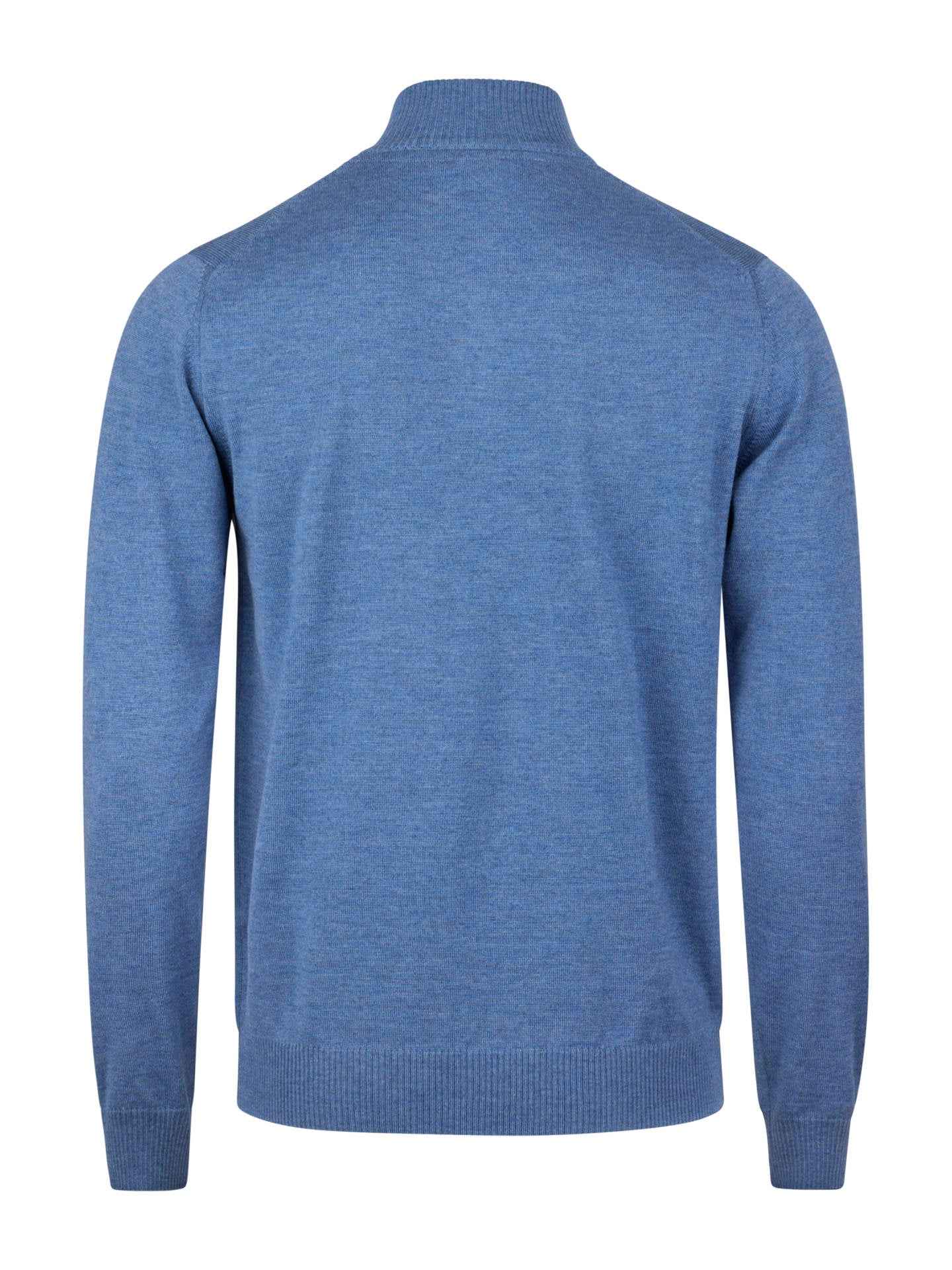 Half Zip Tröja i Merinoull