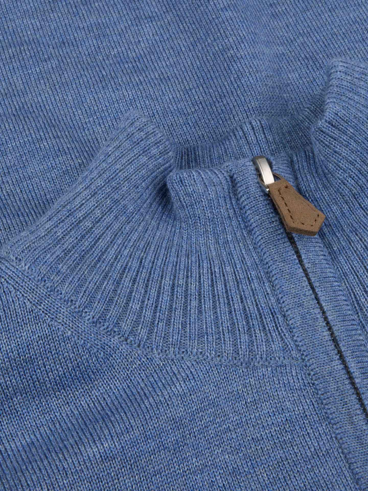 Half Zip Tröja i Merinoull