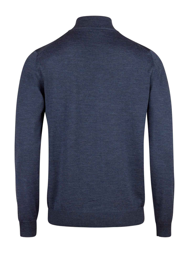 Half Zip Tröja i Merinoull